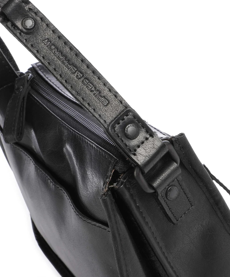 Spikes & Sparrow Bronco Joy Umhängetasche black