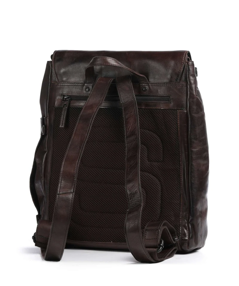 Spikes & Sparrow Apache Ted Laptop-Rucksack dark brown