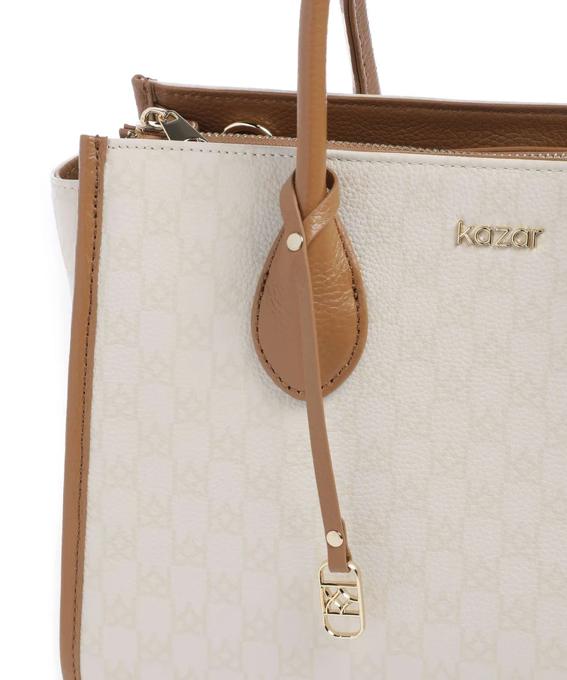 Kazar Nafi Handtasche off white