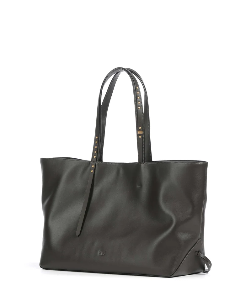 Pinko Shopper verde fango/antique gold