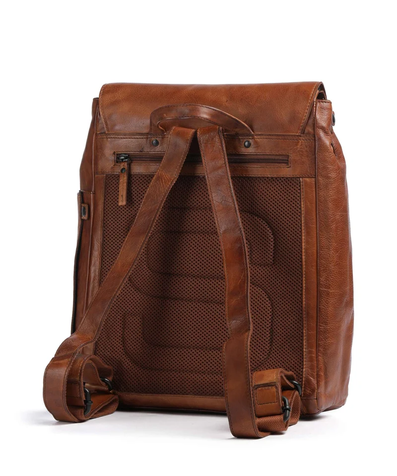Spikes & Sparrow Apache Ted Laptop-Rucksack brandy