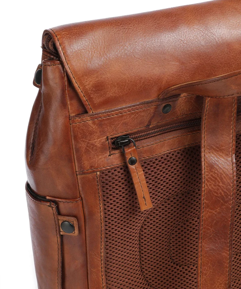 Spikes & Sparrow Apache Ted Laptop-Rucksack brandy