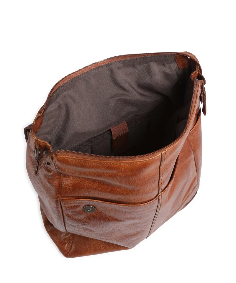 Spikes & Sparrow Apache Ted Laptop-Rucksack brandy