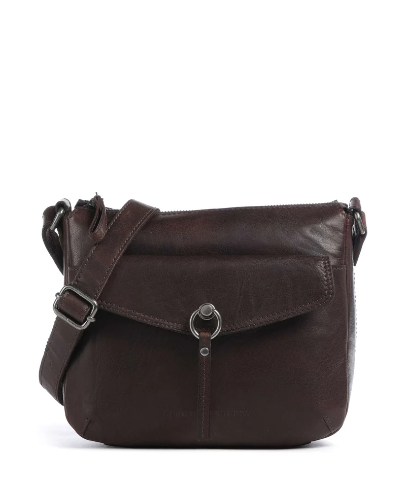 Spikes & Sparrow Bronco Jinthe Umhängetasche dark brown