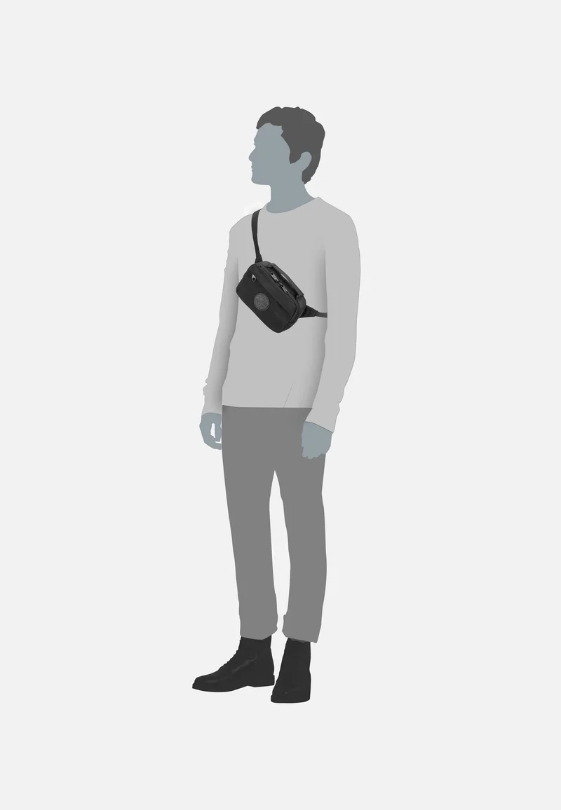Kanken No.2 Black Hip Pack Black - Bauchtasche