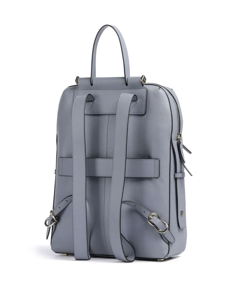 Piquadro Circle Laptop-Rucksack light blue