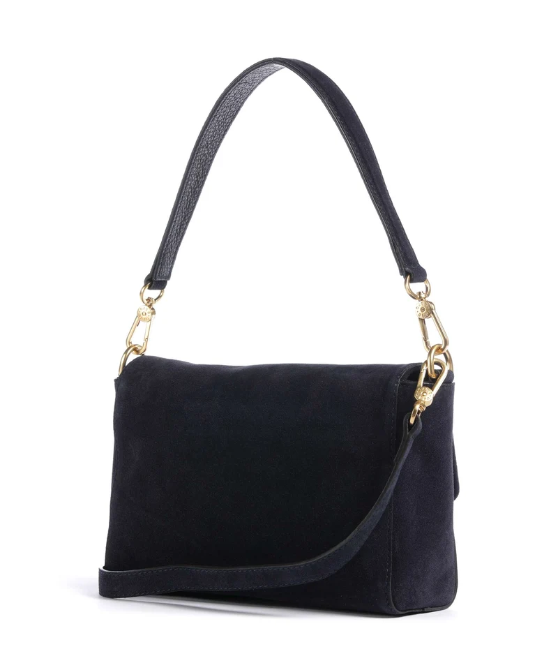 Abro Suede Temi Schultertasche navy