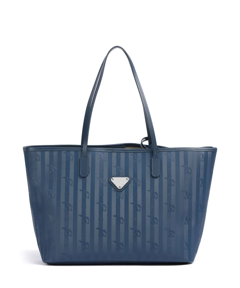 Maison Mollerus Vinerus Bern Shopper deep blau