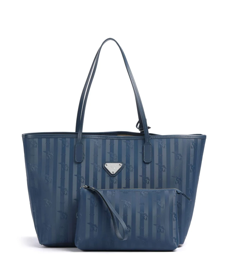 Maison Mollerus Vinerus Bern Shopper deep blau