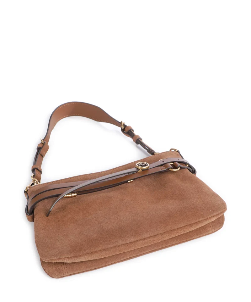 Pinko Belt Mini Schultertasche marrone/leone/antique gold