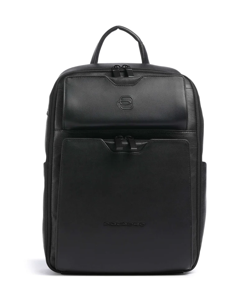 Piquadro Ael Laptop-Rucksack black