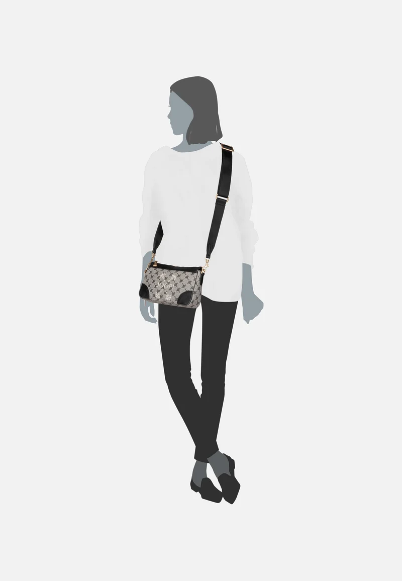 Mazzolino Chiaro Jasmina SHZ Black - Crossbody Bag