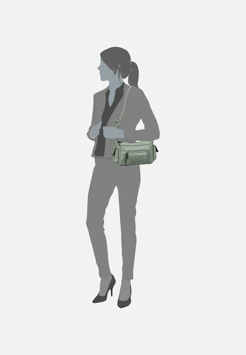 Lila S 2163085 Forest Green - Umhängetasche
