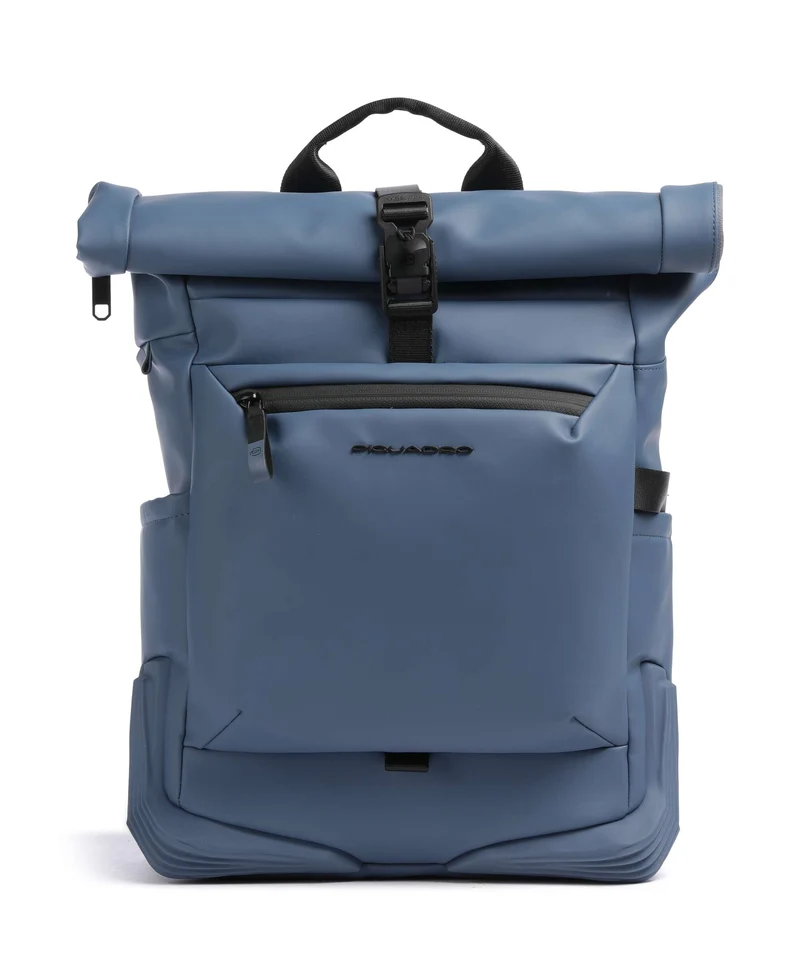 Piquadro Corner Special Rolltop Rucksack avio
