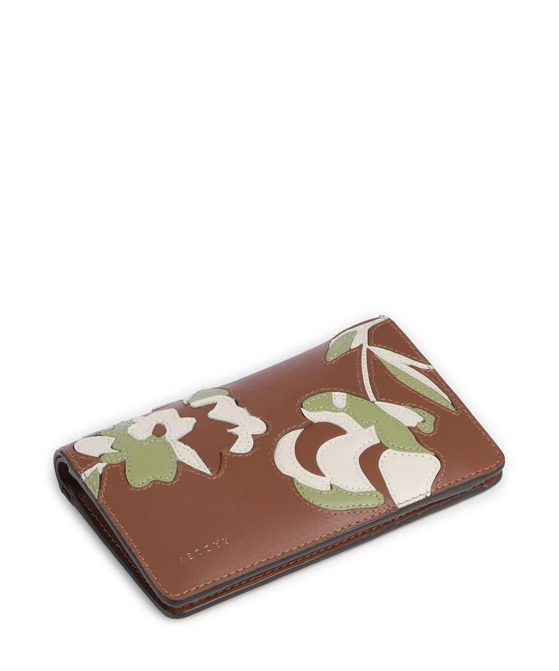 Radley London Floral Geldbörse cognac