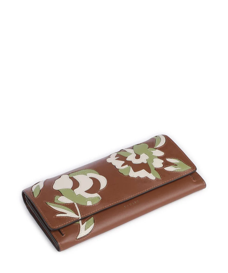 Radley London Floral Geldbörse cognac