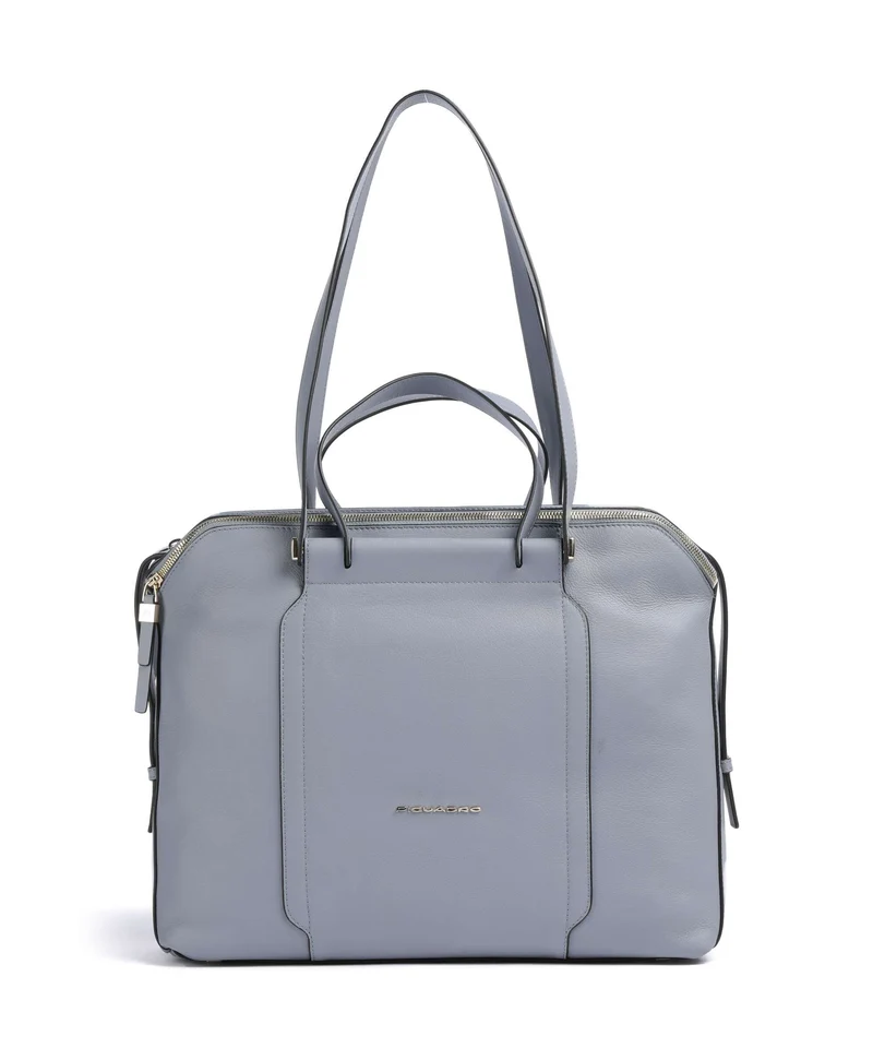 Piquadro W92T Shopper light blue
