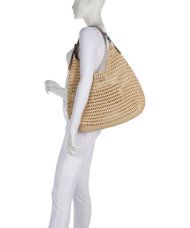 Michael Kors Nolita Large Beuteltasche natural/peanut