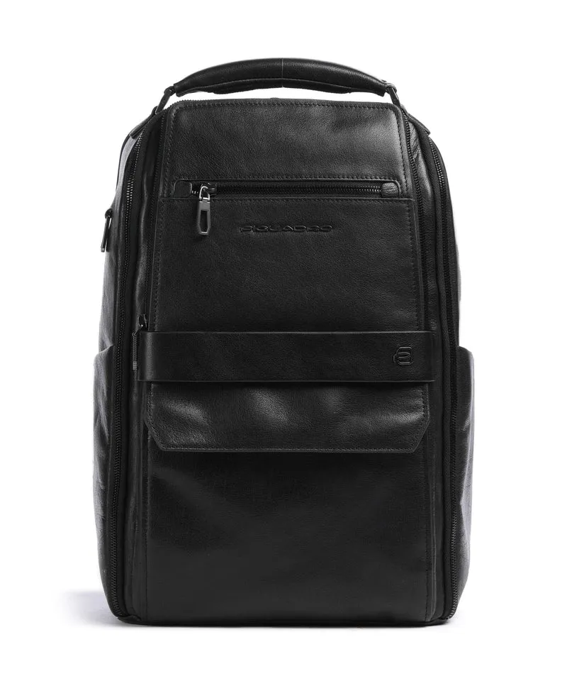 Piquadro Solm Laptop-Rucksack black