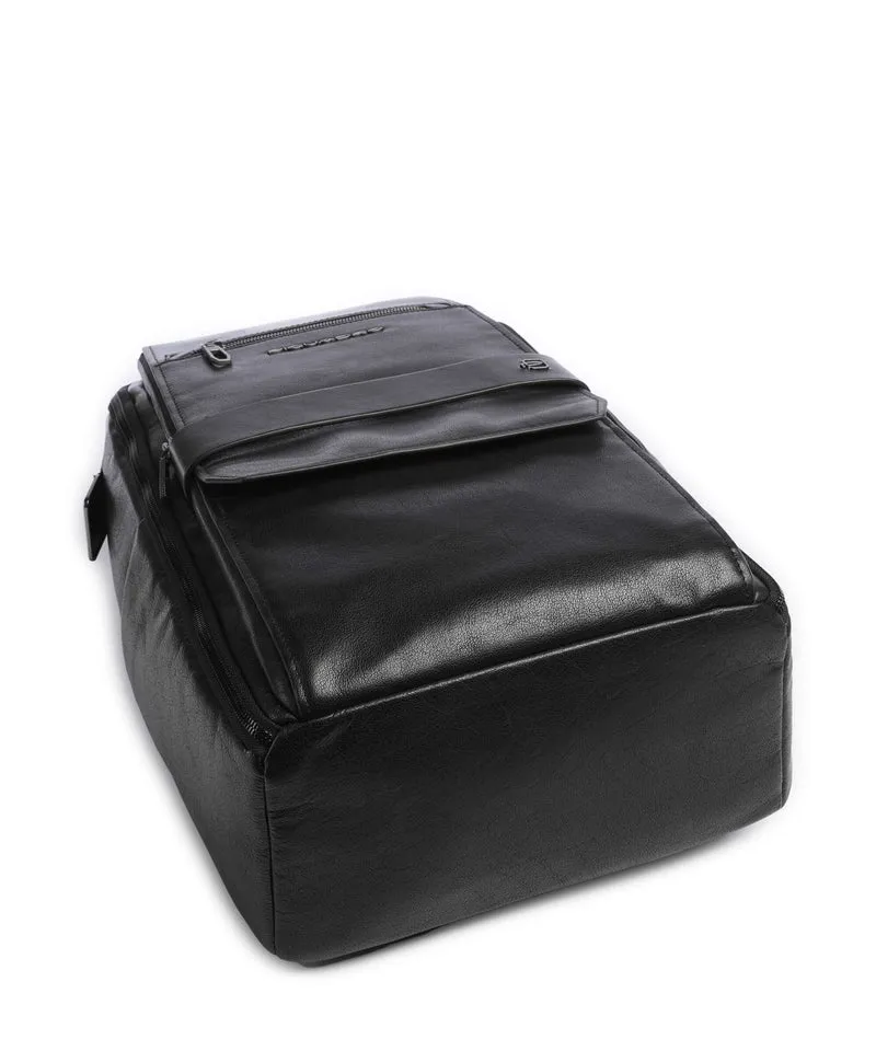 Piquadro Solm Laptop-Rucksack black