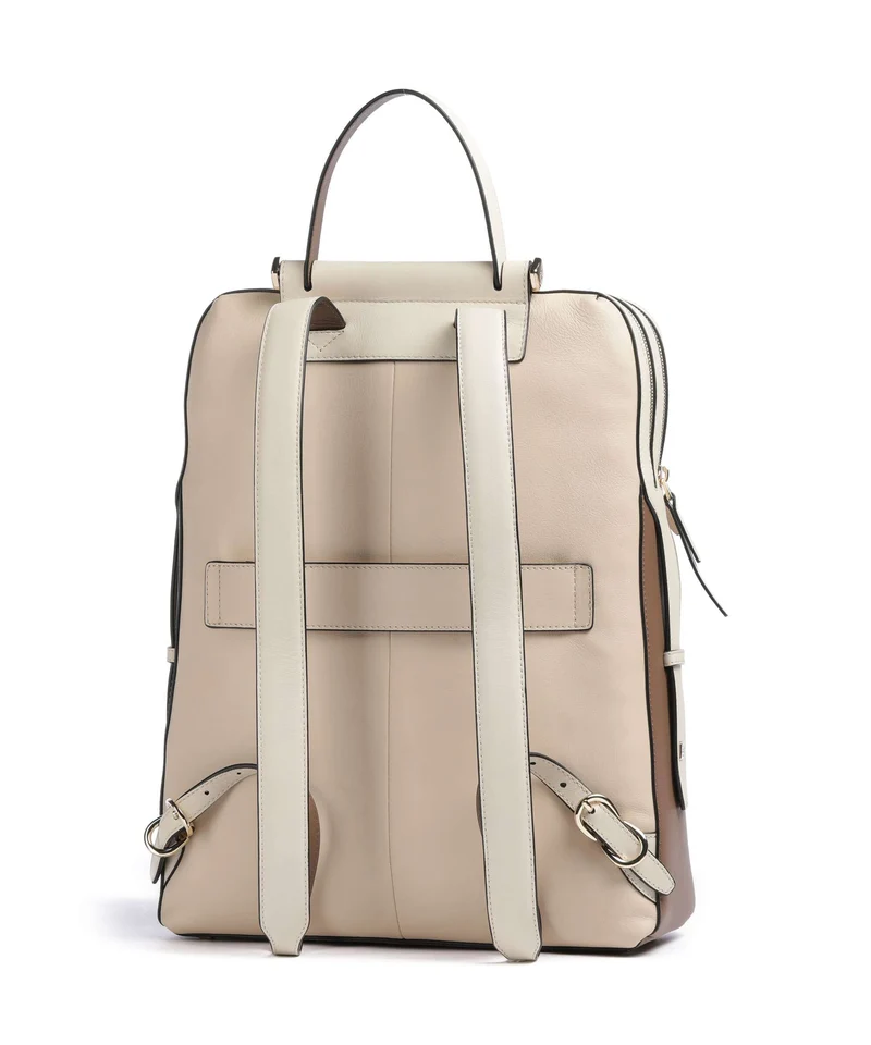Piquadro Circle Rucksack beige/cuoio