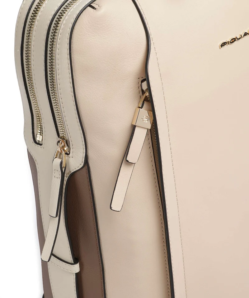 Piquadro Circle Rucksack beige/cuoio