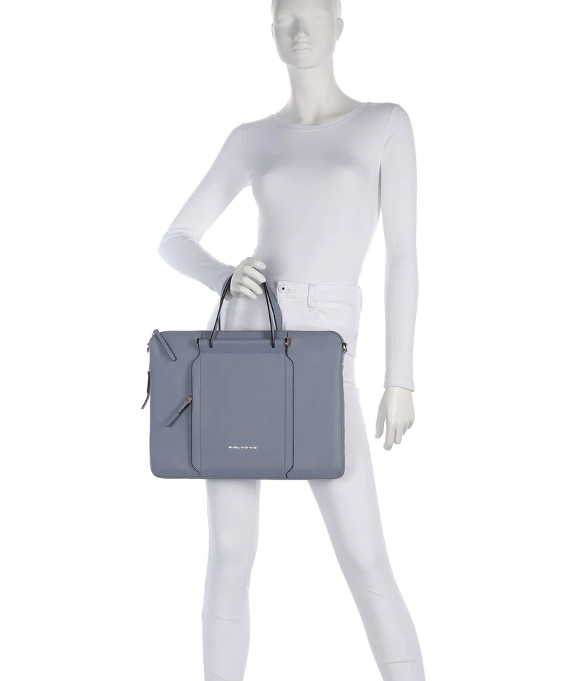 Piquadro W92T Aktentasche light blue