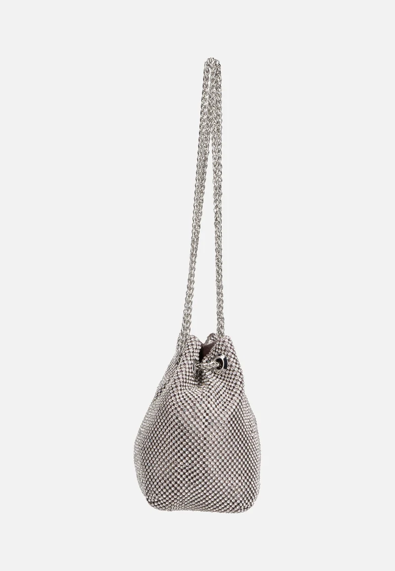 Zalina Pouch 50750 Silver - Abendtasche