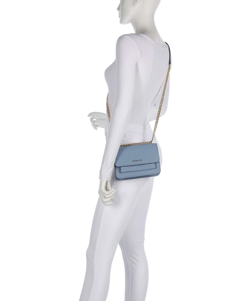 Michael Kors Claire Small Schultertasche chambray