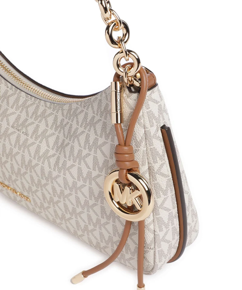 Michael Kors Nolita Medium Schultertasche vanilla/acrn