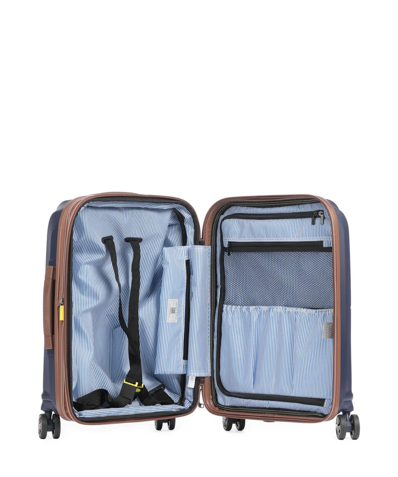 Delsey Paris Carrousel 2 Slim 4-Rollen Trolley blue