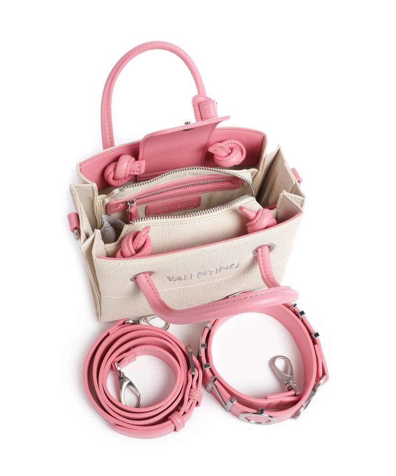 Valentino Bags Alexia Summer Handtasche naturale/rosa