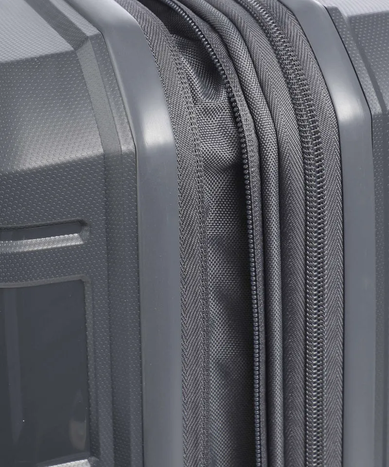 Delsey Paris Lutece Slim 4-Rollen Trolley graphite