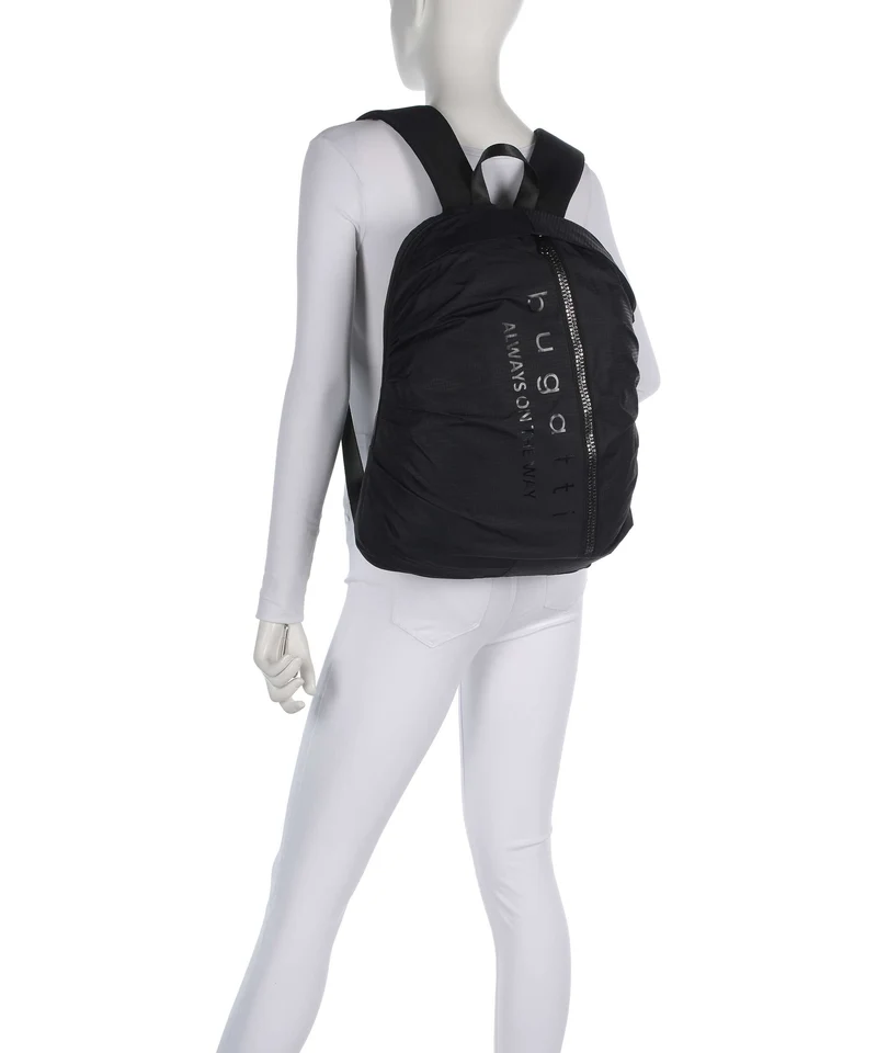 Bugatti Letter's Rucksack schwarz