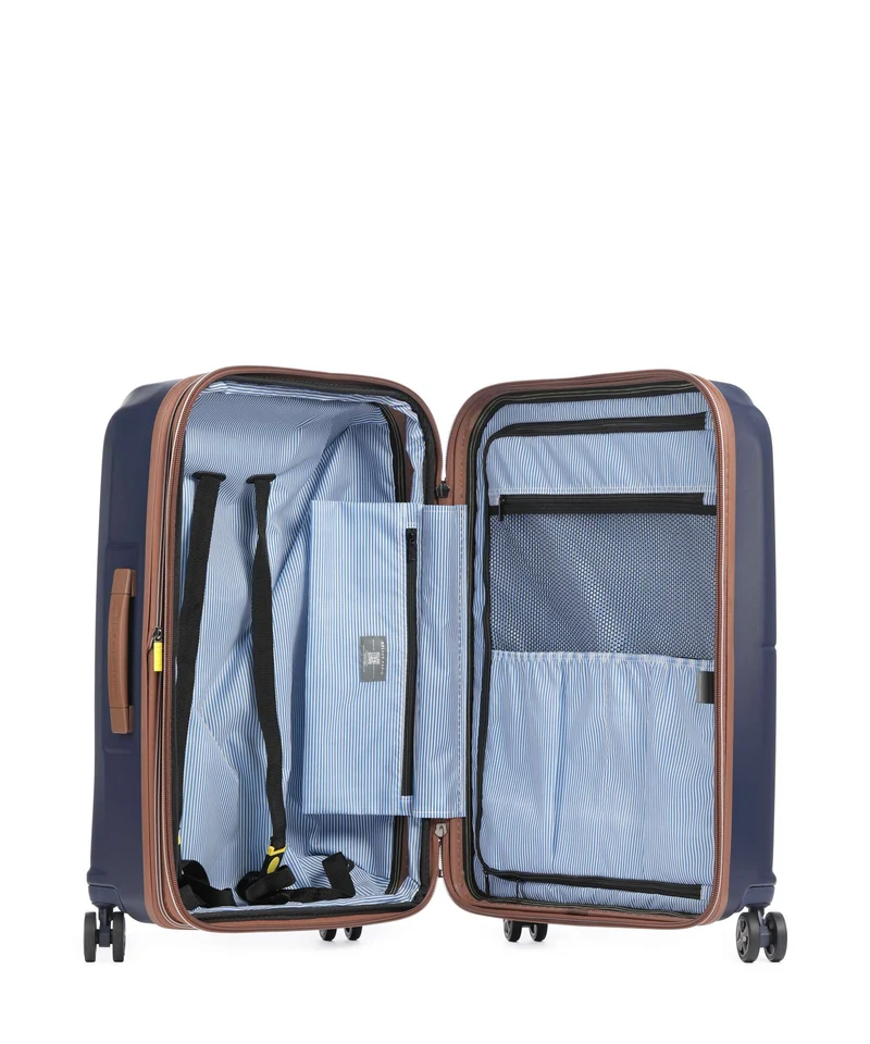 Delsey Paris Carrousel 2 4-Rollen Trolley blue