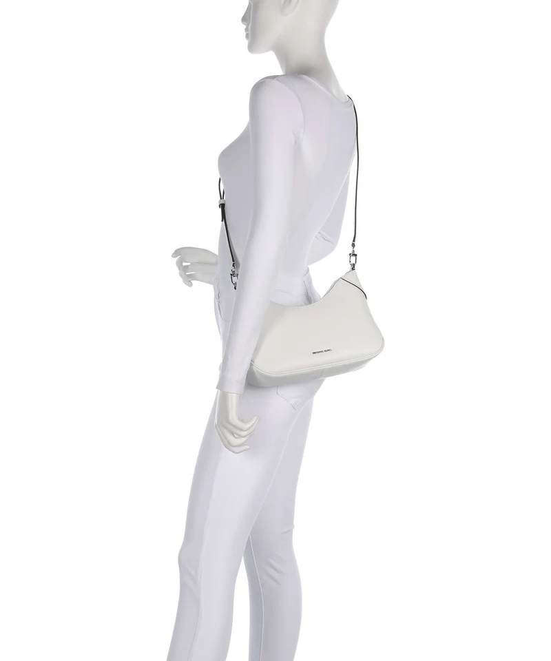 Michael Kors Jet Set Medium Schultertasche optic white