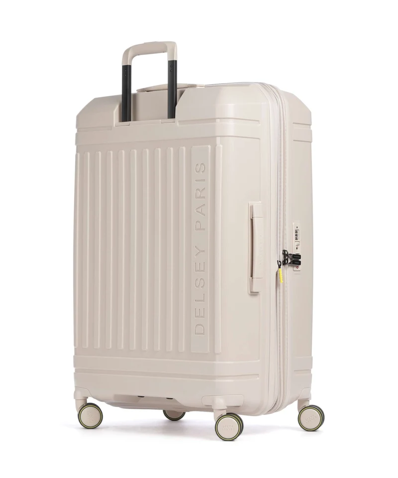 Delsey Paris Lutece 4-Rollen Trolley beige