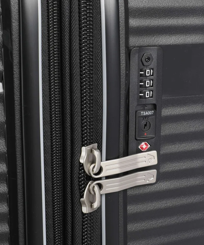 Roncato R-Lite 4-Rollen Trolley nero