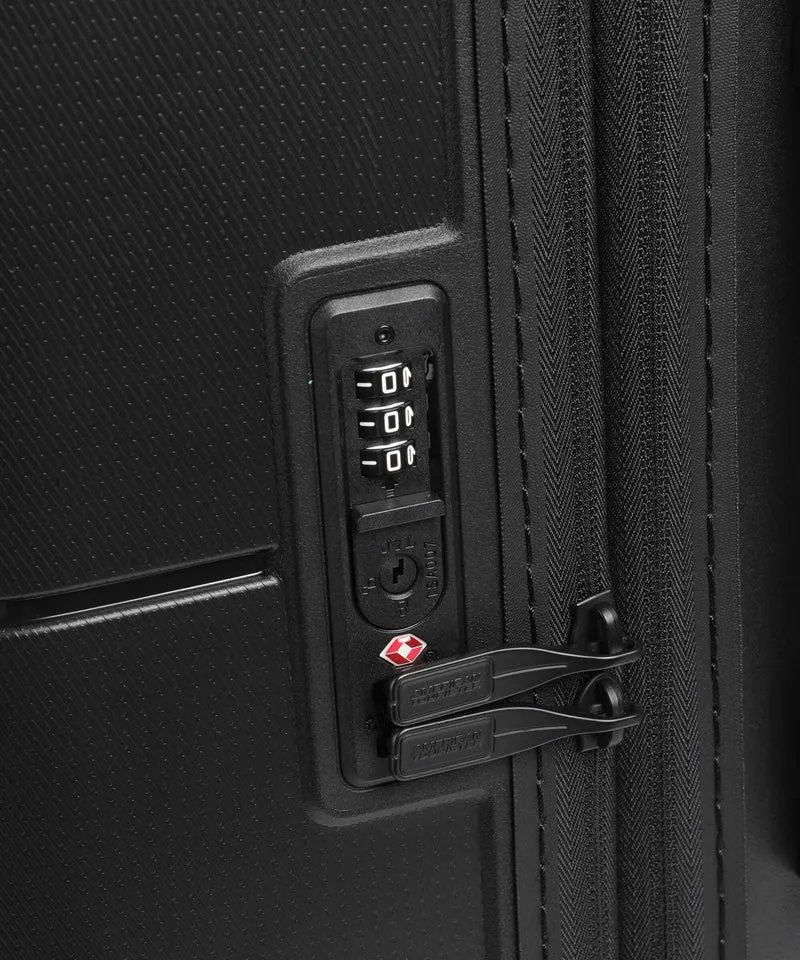 American Tourister Dashpop 4-Rollen Trolley true black