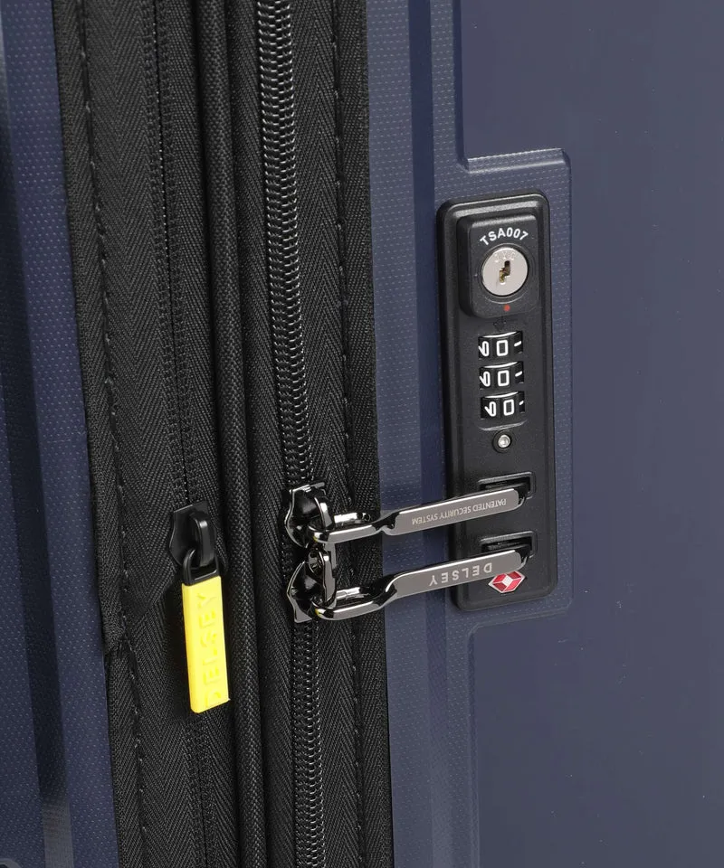 Delsey Paris Lutece Se 4-Rollen Trolley navy