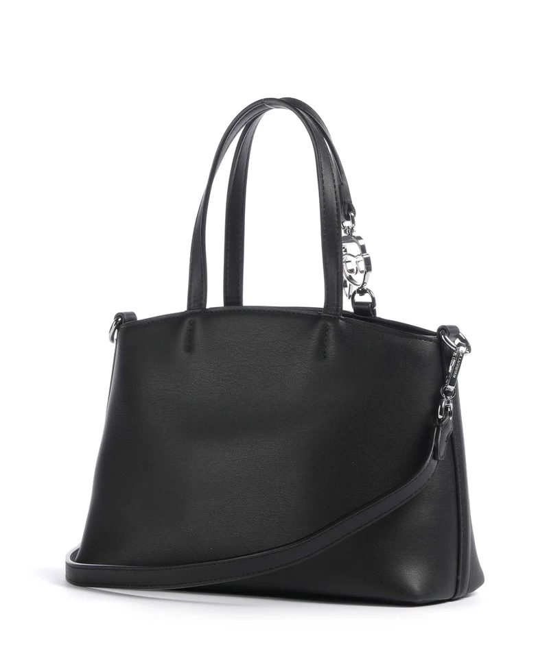 Karl Lagerfeld Ikon Smooth Handtasche black
