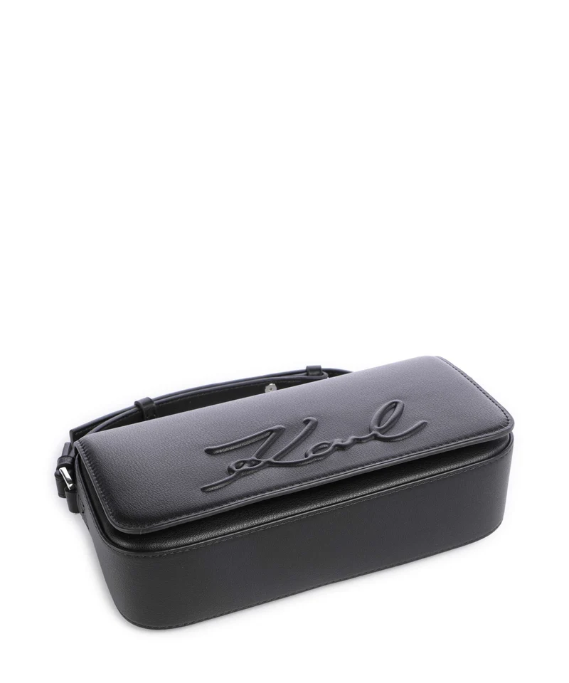 Karl Lagerfeld K/Ville Small Schultertasche black/nickel