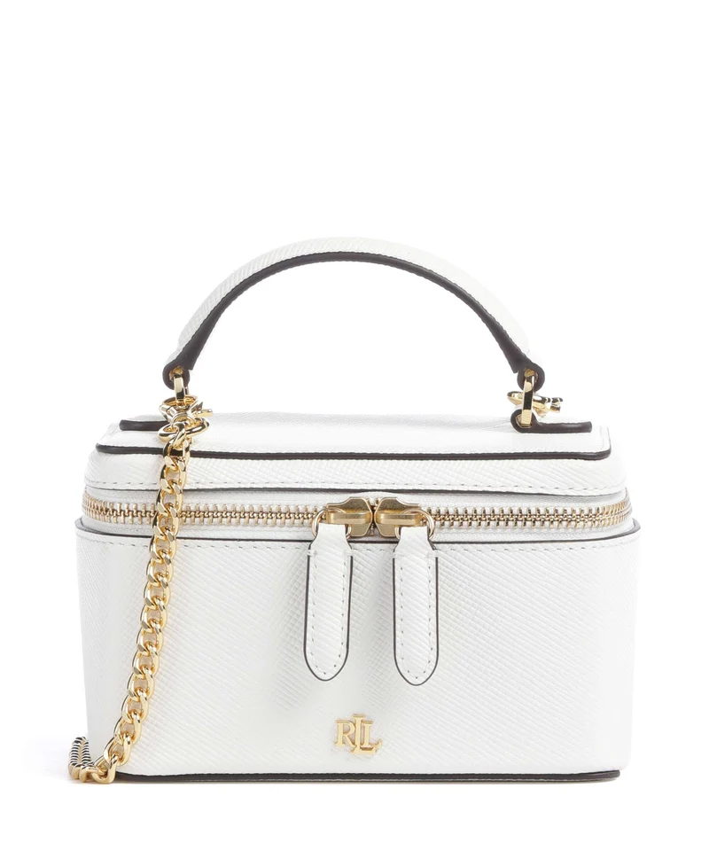Lauren Ralph Lauren Hallee Small Umhängetasche white