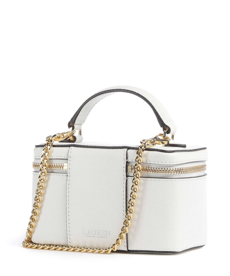 Lauren Ralph Lauren Hallee Small Umhängetasche white