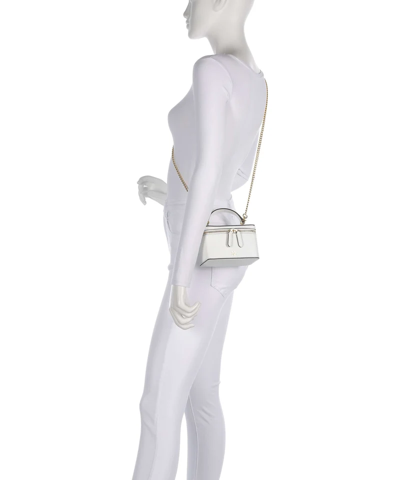 Lauren Ralph Lauren Hallee Small Umhängetasche white