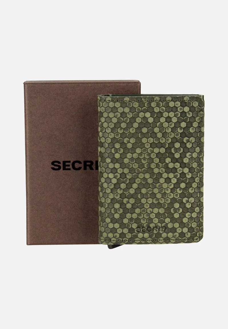Slimwallet Hexagon Green - Portemonnaie