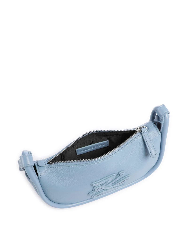Karl Lagerfeld K/Autograph Small Schultertasche blue bloom
