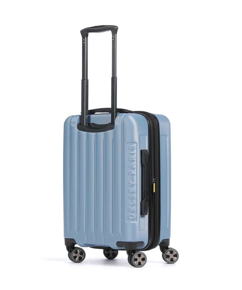 Delsey Paris Longitude 4-Rollen Trolley blue