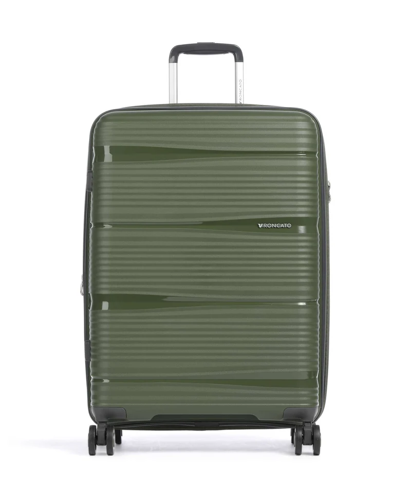Roncato R-Lite 4-Rollen Trolley verde militare