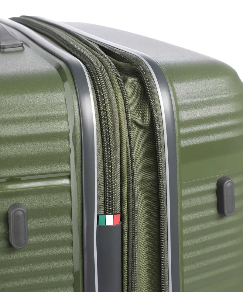 Roncato R-Lite 4-Rollen Trolley verde militare